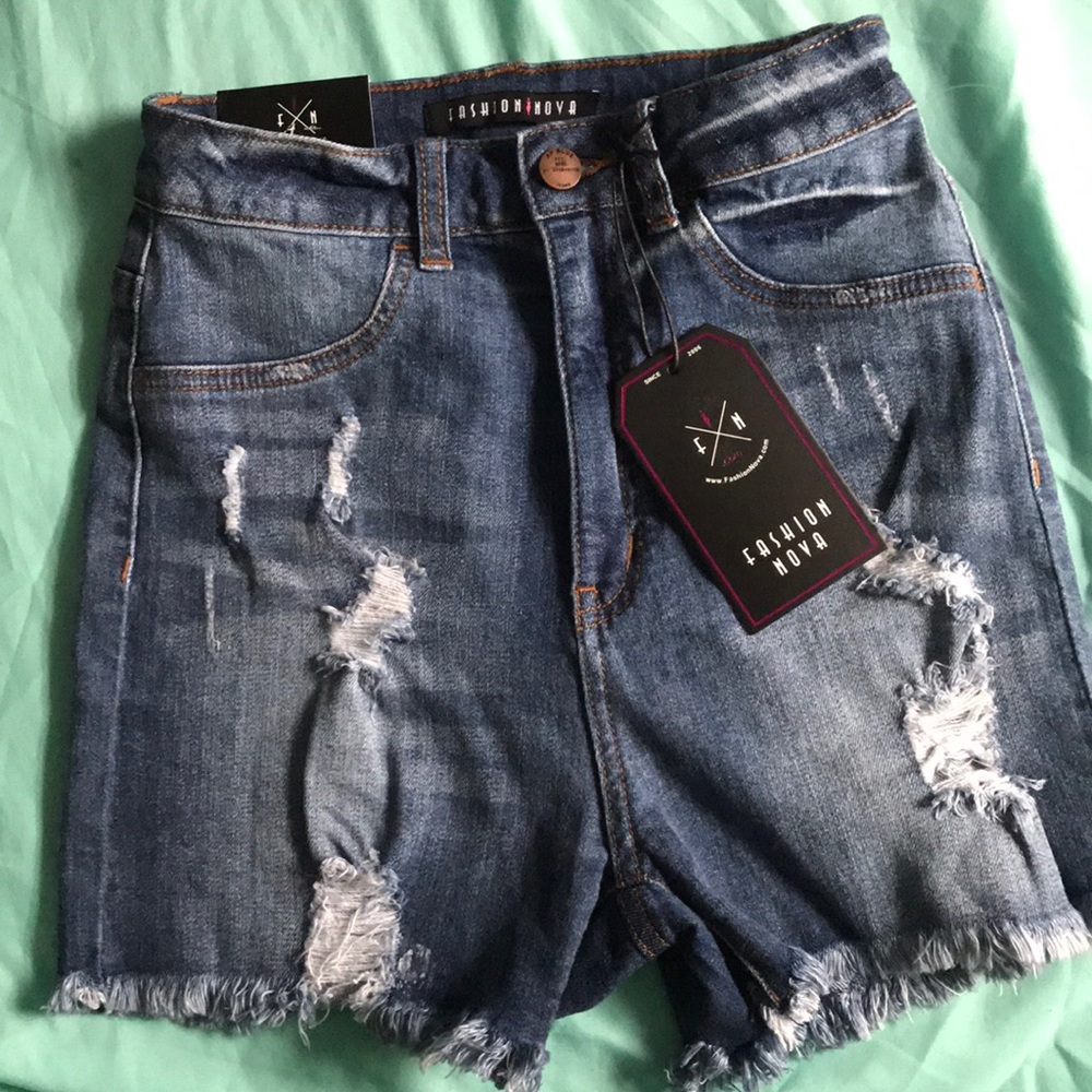 High waisted fashion nova shorts